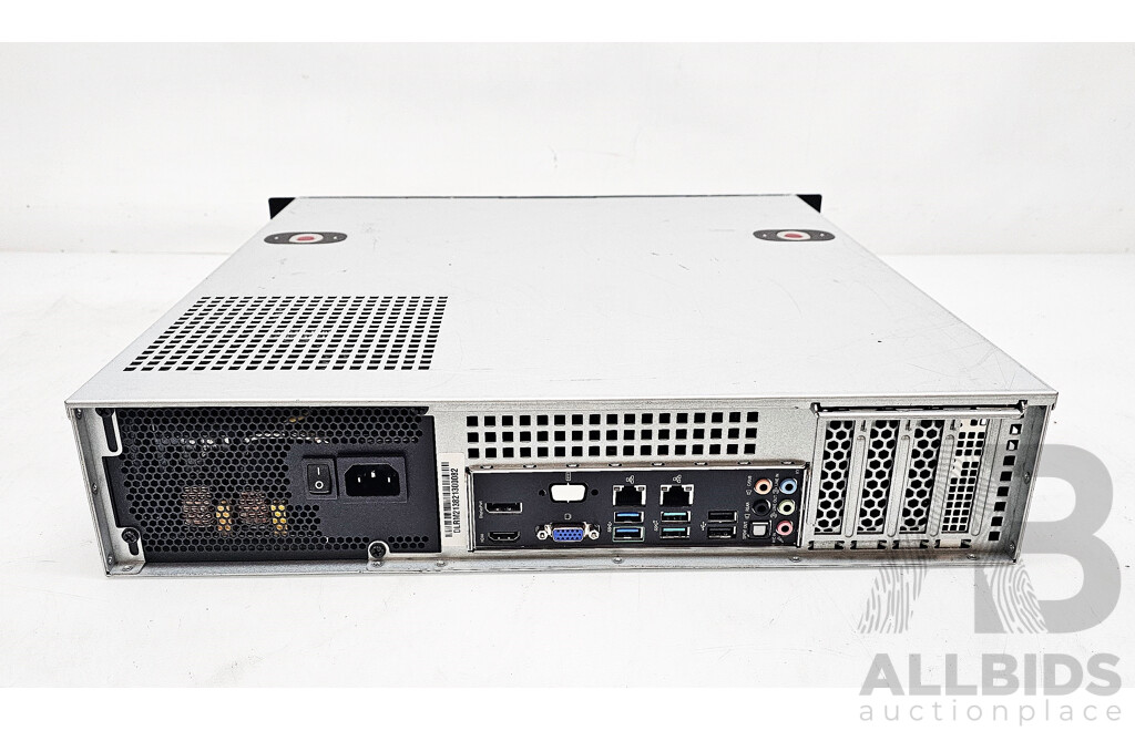 Intel Xeon E-2226G 3.40GHz-4.70GHz 6-Core CPU 4-Bay SATA Appliance