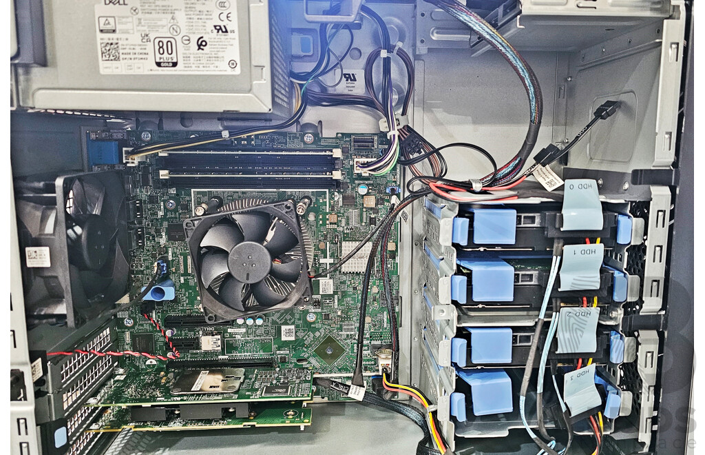 Dell EMC PowerEdge T140 Intel Xeon (E-2236) 3.40GHz-4.80GHz 6-Core CPU Desktop Server W/ 32GB DDR4