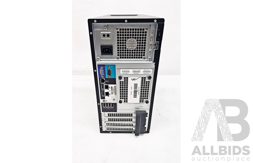 Dell EMC PowerEdge T140 Intel Xeon (E-2236) 3.40GHz-4.80GHz 6-Core CPU Desktop Server W/ 32GB DDR4