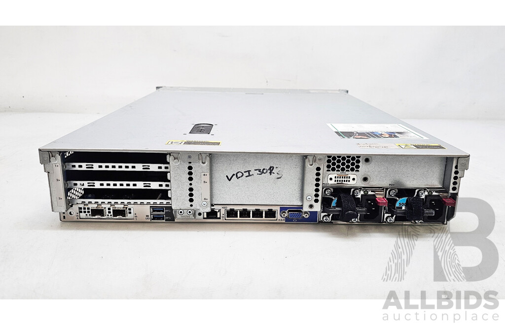 HPE ProLiant DL380 Gen9 Dual Intel Xeon (E5-2690 V4) 2.60GHz-3.50GHz 14-Core CPU 2RU Server W/ 32GB DDR4