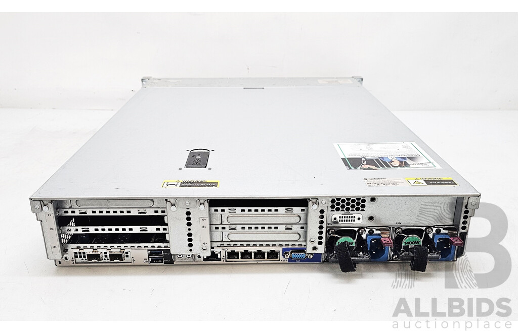 HPE ProLiant DL380 Gen9 Dual Intel Xeon (E5-2690 V4) 2.60GHz-3.50GHz 14-Core CPU 2RU Server W/ 32GB DDR4