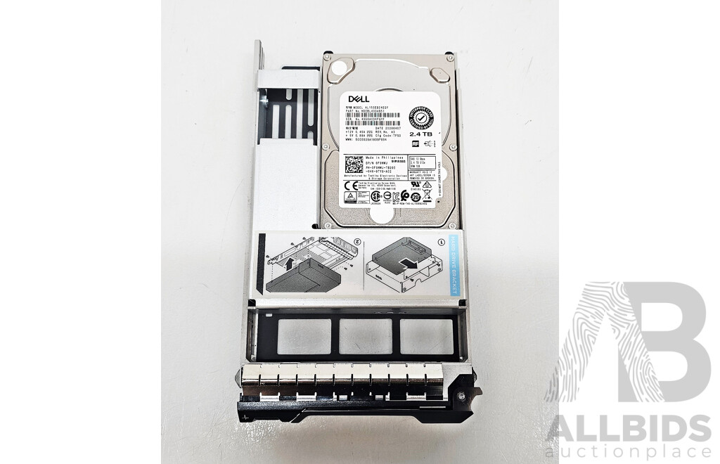 Dell (ST2400MM0159) 2.4TB SAS 12Gbps 10K 2.5-Inch Hard Drive