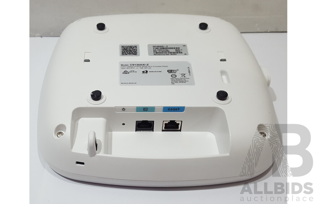 Cisco (C9130AXI-Z) Catalyst 9130AX Series Wi-Fi 6 Access Point
