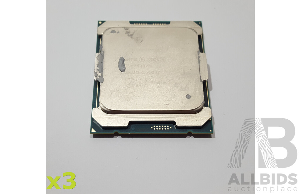 Intel Xeon (E5-2690 v4) 2.60GHz-3.50GHz 14-Core Server CPU - Lot of Three