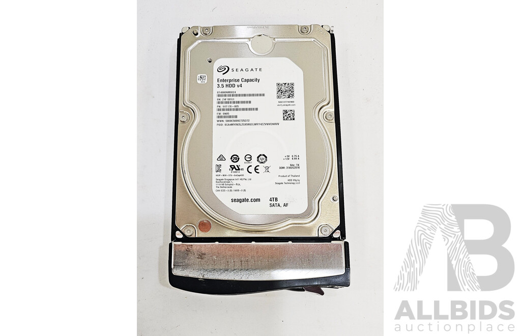 Seagate 4TB SATA 7.2K 3.5-Inch Hard Drive