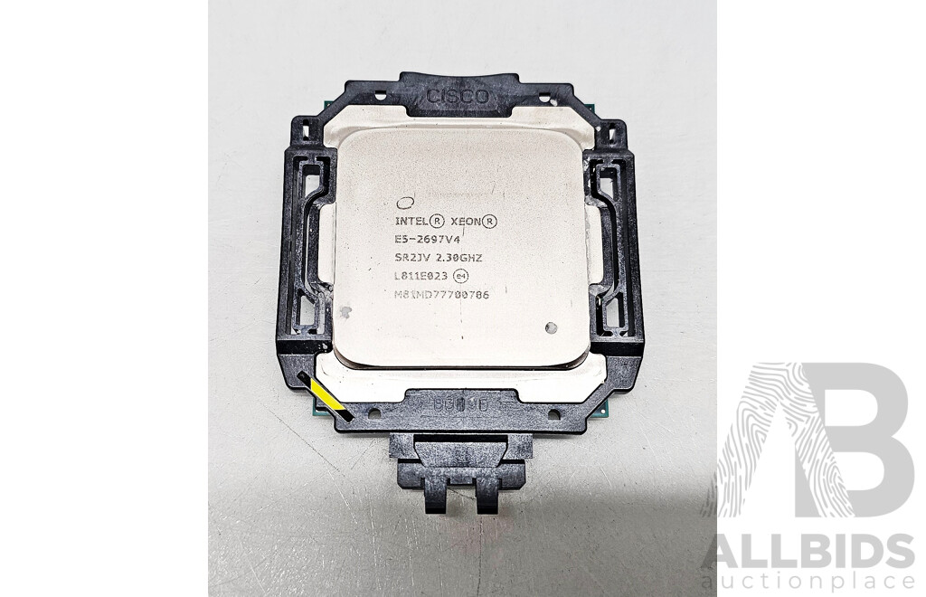 Intel Xeon (E5-2697 V4) 2.30GHz-3.60GHz 18-Core Server CPU - Lot of Four