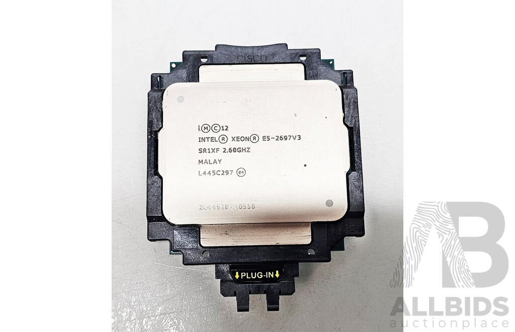 Intel Xeon (E5-2697V3) 2.60GHz-3.60GHz 14-Core Server CPU - Lot of Four