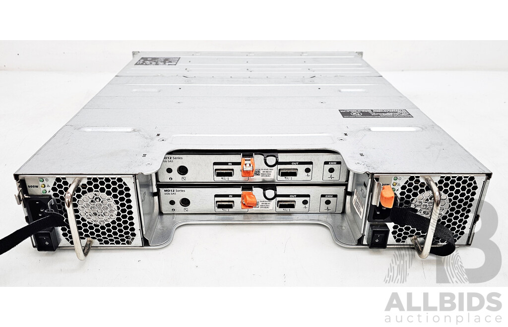 Dell PowerVault MD1200 12-Bay SAS Hard Drive Array