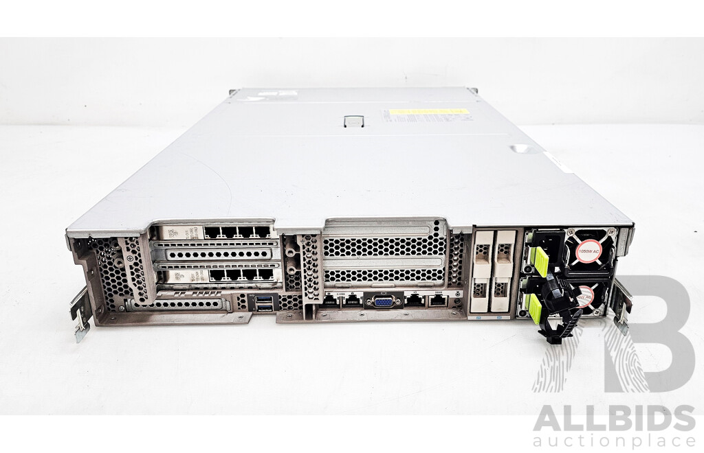 Cisco UCS C240 M5SX Dual Intel Xeon GOLD (6132) 2.60GHz-3.70GHz 14-Core CPU 2RU Server W/ 64GB DDR4 & 5.7TB Storage