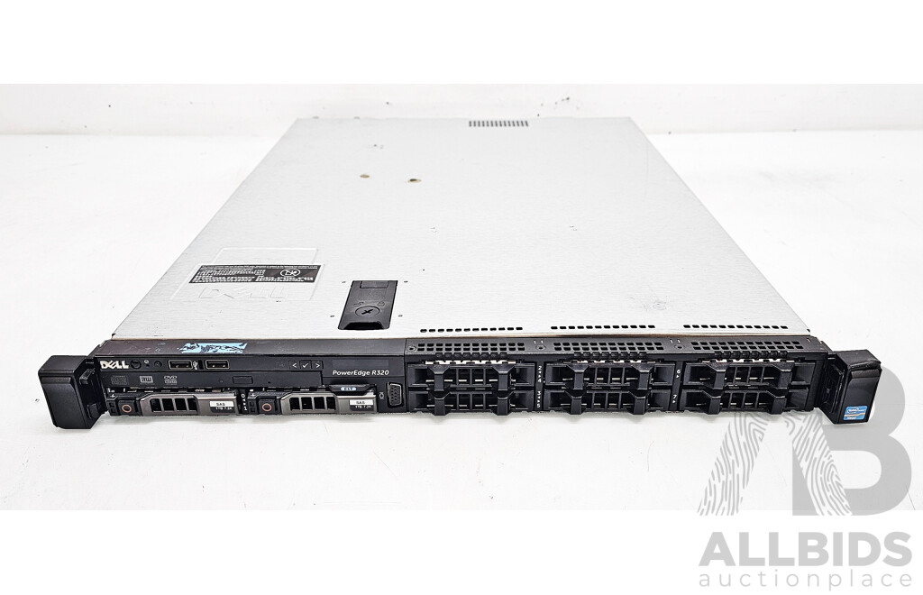Dell PowerEdge R320 Intel Xeon (E5-2407 0) 2.20GHz 4-Core CPU 1RU Server