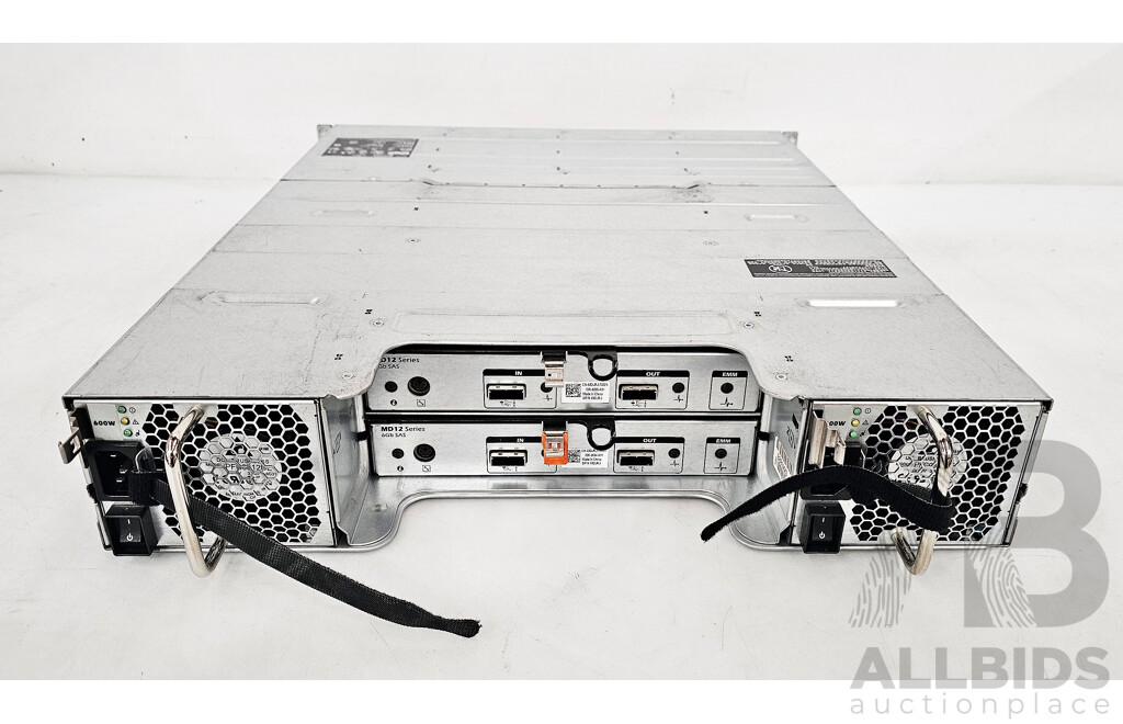 Dell PowerVault MD1200 12-Bay SAS Hard Drive Array
