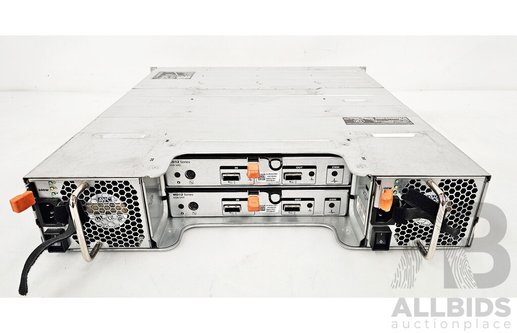 Dell PowerVault MD1200 12-Bay SAS Hard Drive Array