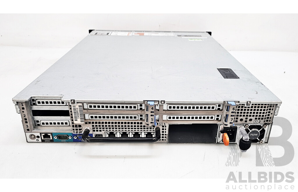 Dell (E14S) PowerEdge R720 Dual Intel Xeon (E5-2660) 2.2GHz-3.00GHz 8-Core CPU 2RU Server W/ 64GB DDR3