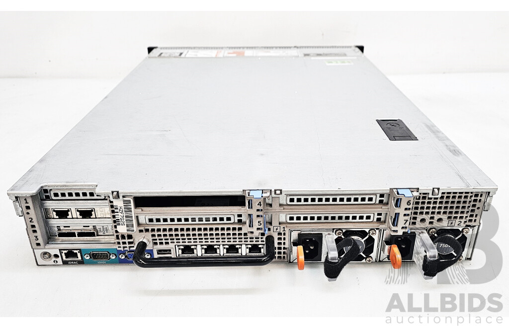 Dell (E14S) PowerEdge R720 Dual Intel Xeon (E5-2690 0) 2.90GHz 3.80GHz 8-Core CPU 2RU Server W/ 32GB DDR3