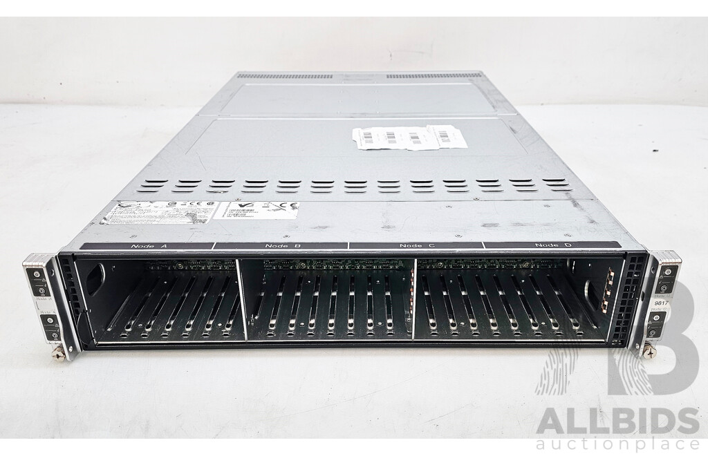 Supermicro 4-Slot Multi-Node Server W/ 4 X Supermicro Intel Xeon CPU Nodes