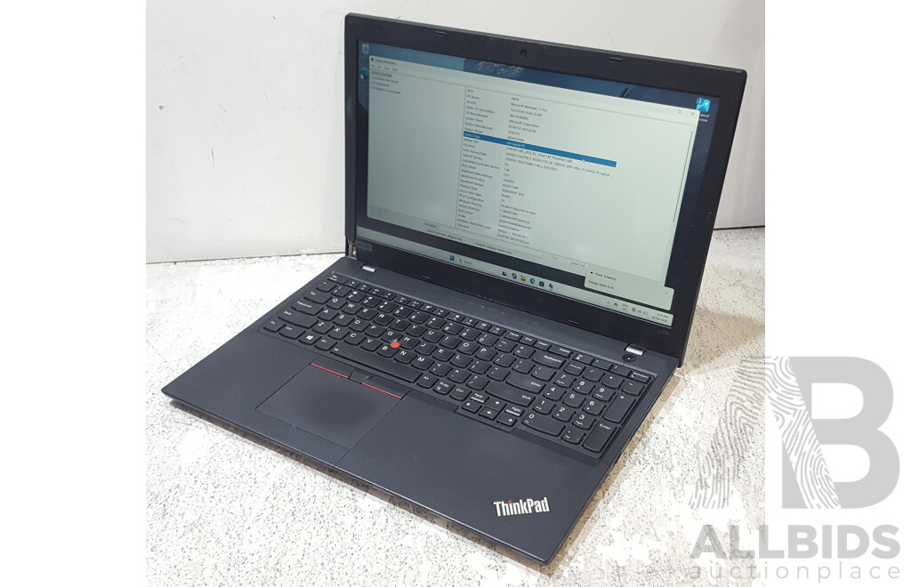 Lenovo ThinkPad L580 Intel Core i7 (8550U) 1.80GHz-4.00GHz 4-Core CPU 15.6-Inch Laptop