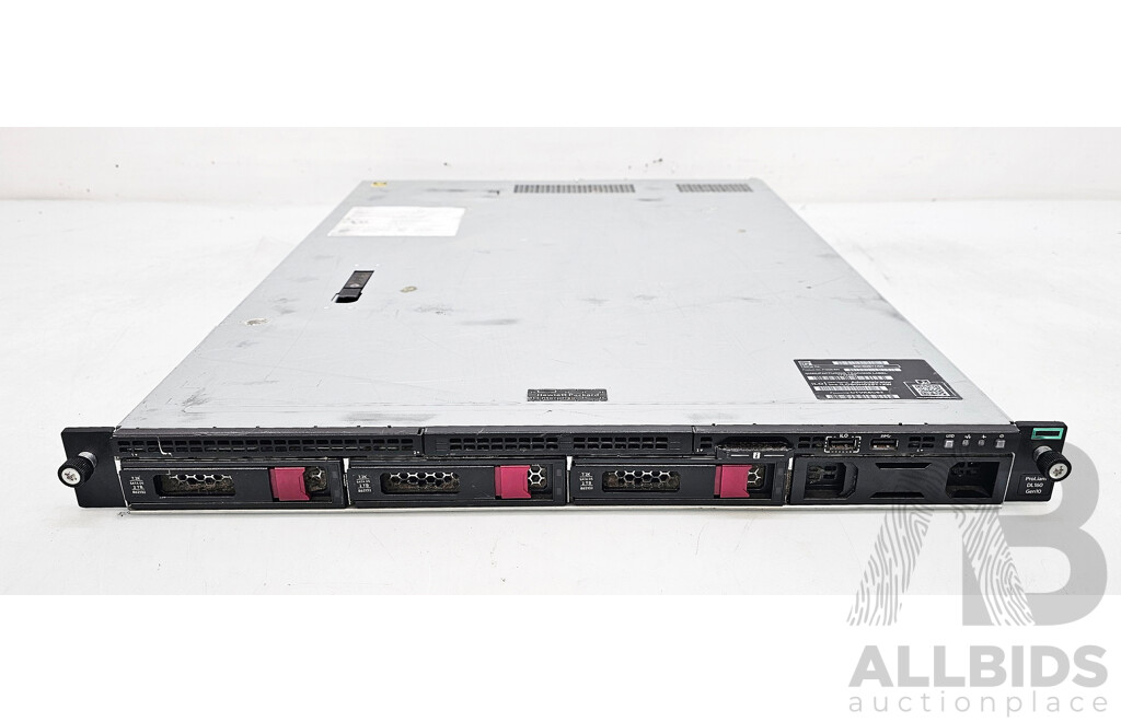 HPE ProLiant DL160 Gen10 Intel Xeon BRONZE (3204) 1.90GHz 6-Core CPU 1RU Server W/ 16GB DDR4