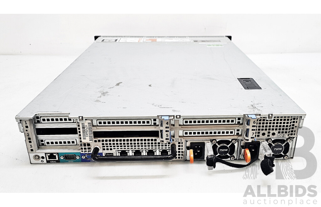 Dell (E14S) PowerEdge R720 Dual Intel Xeon (E5-2660) 2.2GHz-3.00GHz 8-Core CPU 2RU Server W/ 32GB DDR3