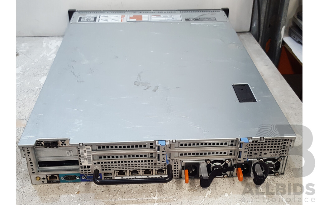 Dell PowerEdge R720 Dual Intel Xeon (E5-2660 v2) 2.20GHz-3.00GHz 10-Core CPU 2RU Server w/ 128GB DDR3