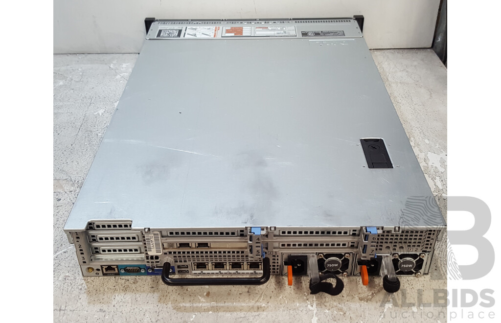 Dell PowerEdge R720 Dual Intel Xeon (E5-2650 0) 2.00GHz-2.80GHz 8-Core CPU 2RU Server w/ 128GB DDR3