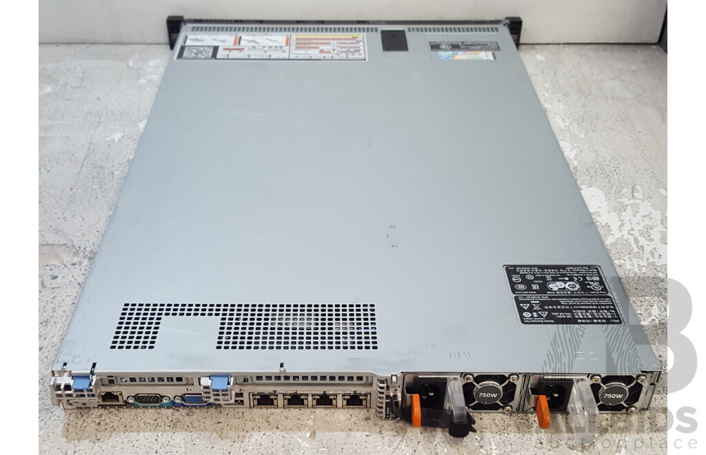 Dell PowerEdge R620 Dual Intel Xeon (E5-2630 v2) 2.60GHz-3.10GHz 6-Core CPU 1RU Server w/ 32GB DDR3