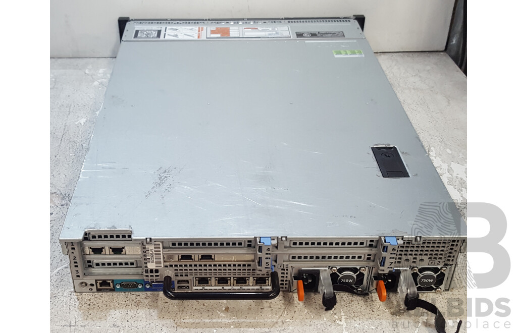Dell PowerEdge R720 Dual Intel Xeon (E5-2690 0) 2.90GHz-3.80GHz 8-Core CPU 2RU Server w/ 128GB DDR3