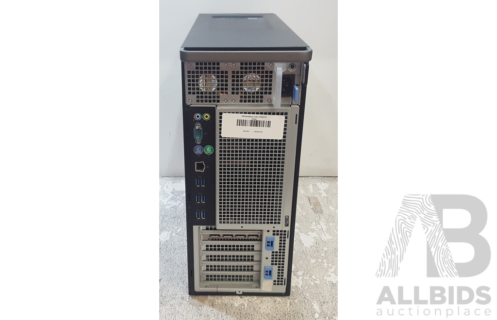Dell Precision 5820 Tower Intel Xeon (W-2235) 3.80GHz-4.60GHz 6-Core CPU Workstation w/ NVIDIA RTX A4000