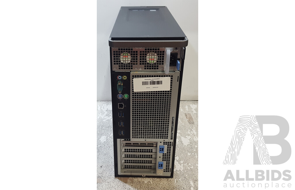 Dell Precision 5820 Tower Intel Xeon (W-2235) 3.80GHz-4.60GHz 6-Core CPU Workstation w/ AMD Radeon Pro WX 5100