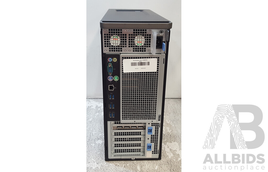 Dell Precision 5820 Tower Intel Xeon (W-2235) 3.80GHz-4.60GHz 6-Core CPU Workstation w/ NVIDIA RTX A4000