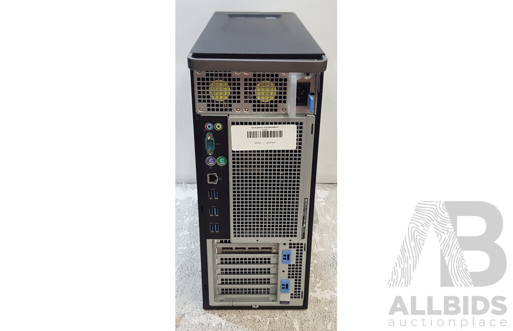 Dell Precision 5820 Tower Intel Xeon (W-2235) 3.80GHz-4.60GHz 6-Core CPU Workstation w/ AMD Radeon Pro WX 5100