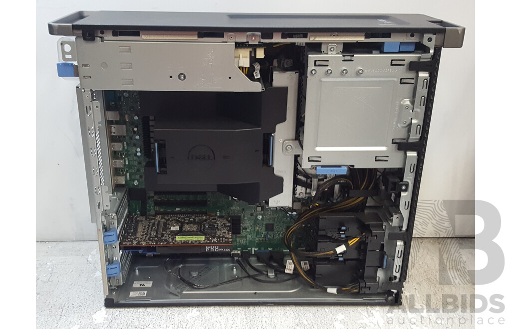 Dell Precision 5820 Tower Intel Xeon (W-2235) 3.80GHz-4.60GHz 6-Core CPU Workstation w/ AMD Radeon Pro WX 5100