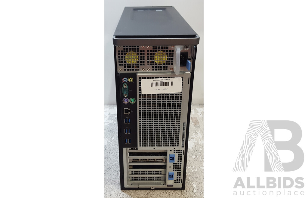 Dell Precision 5820 Tower Intel Xeon (W-2235) 3.80GHz-4.60GHz 6-Core CPU Workstation w/ AMD Radeon Pro WX 5100