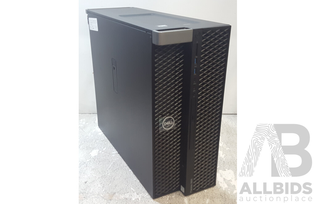 Dell Precision 5820 Tower Intel Xeon (W-2133) 3.60GHz-3.90GHz 6-Core CPU Workstation w/ AMD Radeon Pro WX 5100