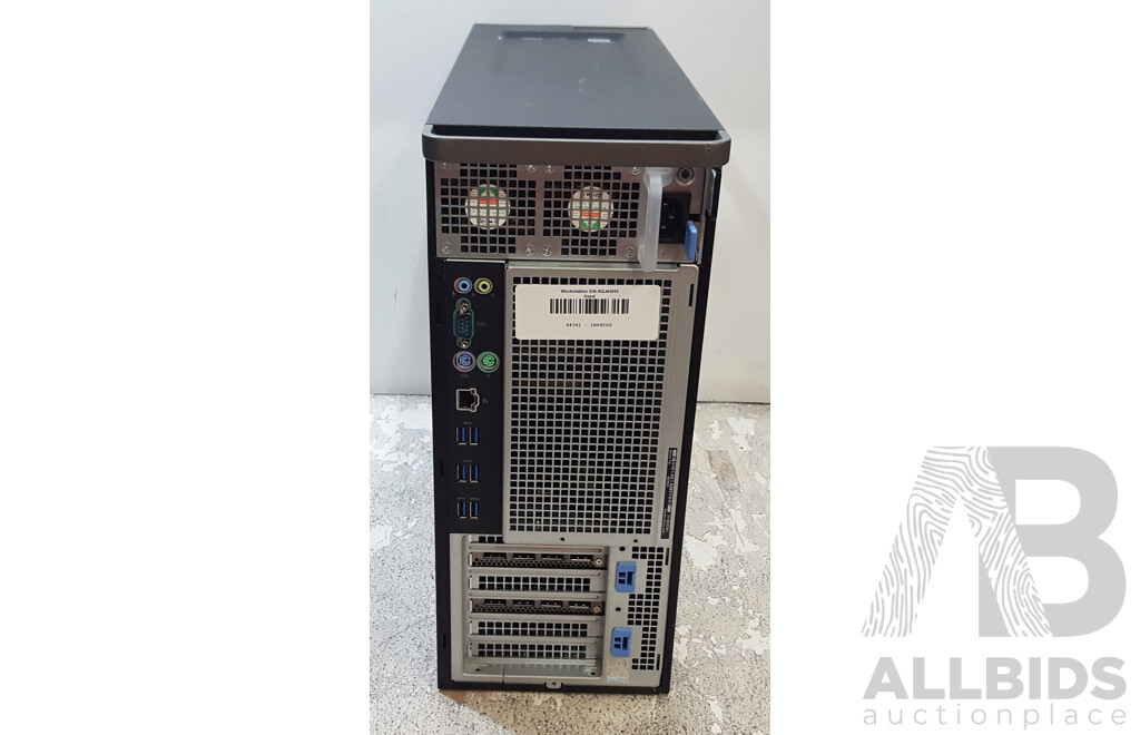 Dell Precision 5820 Tower Intel Xeon (W-2235) 3.80GHz-4.60GHz 6-Core CPU Workstation w/ 2 x AMD Radeon Pro WX 5100
