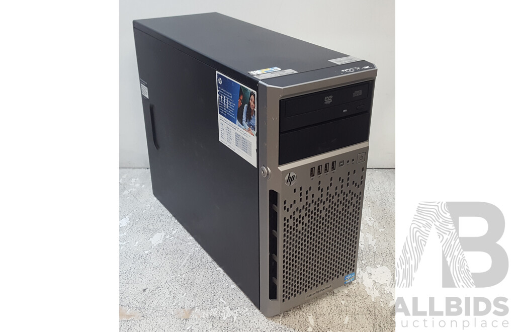 HP ProLiant ML310e Gen8 Intel Core i3 (3220) 3.30GHz 2-Core CPU Workstation