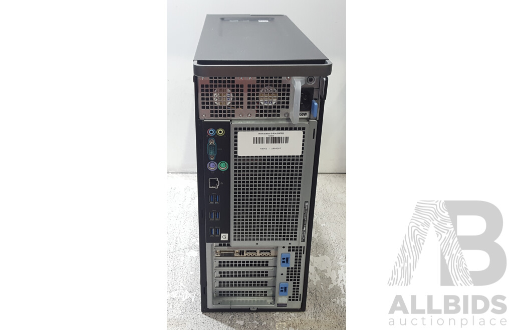 Dell Precision 5820 Tower Intel Xeon (W-2133) 3.60GHz-3.90GHz 6-Core CPU Workstation w/ NVIDIA Quadro K4000