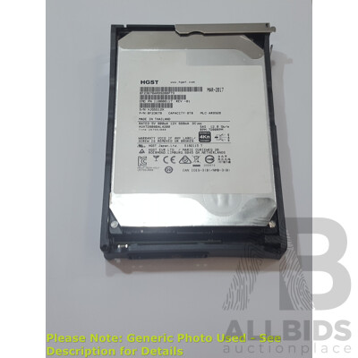 HGST (HUH728080AL4200) 8TB 7.2K SAS 3.5-Inch Hard Drive