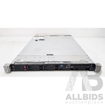HPE ProLiant DL360 Gen9 Intel Xeon (E5-2630 V4) 2.20GHz-3.10GHz 10-Core CPU 1RU Server W/ 64GB DDR4