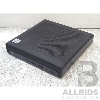 HP EliteDesk 800 G6 10th Gen Intel Core i5 (10500) 3.10GHz-4.50GHz 6-Core CPU Desktop Mini PC w/ Power Supply