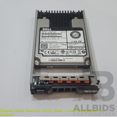 Dell (PX05SRB192Y) 1.92TB SAS 2.5-Inch Solid State Drive