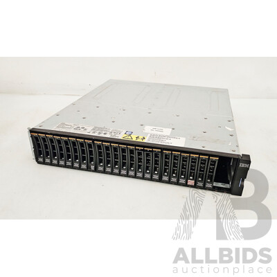 IBM (2072-24C) Storewize V3700 24-Bay SAS Hard Drive Array W/ 20.7TB Storage