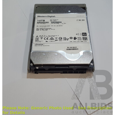 Western Digital (HUH721010AL42C0) 10TB SAS 12Gbps 3.5-Inch Hard Drive