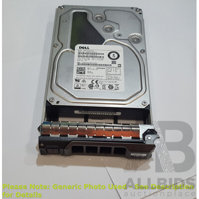 Dell (MG04ACA600E) 6TB 7.2K SATA 3.5-Inch Hard Drive