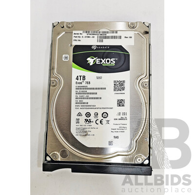 Seagate (ST4000NM0025) Exos 4TB SAS 3.5-Inch Hard Drive