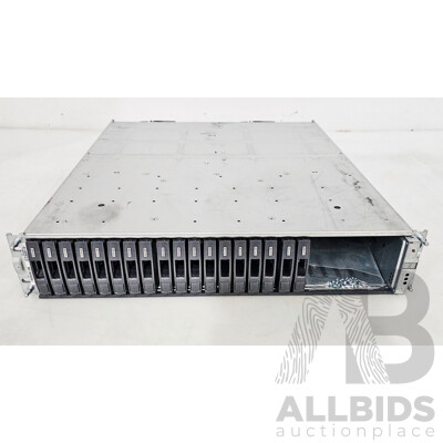 NetApp (NAJ-1501) 24-Bay 2RU Hard Drive Array W/ SAS Controller Modules