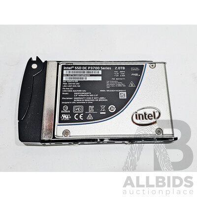 Intel (SSDPE2MD020T4) DC P3700 Series 2TB NVME 12Gbps 2.5-Inch Solid State Drive