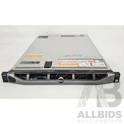 Dell PowerEdge R630 Dual Intel Xeon CPU E5-(2630v4) 2.20GHz-3.10GHz 10-Core CPU 1RU Server