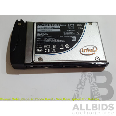 Intel (SSDPE2MD020T4) DC P3700 Series 2.0TB NVMe/PCIe 2.5-Inch Solid State Drive