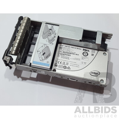 Dell Intel (SSDSC2BX400G4R) SSD DC S3610 Series 400GB SATA 6Gbps 2.5-Inch Solid State Drive - Lot of Two