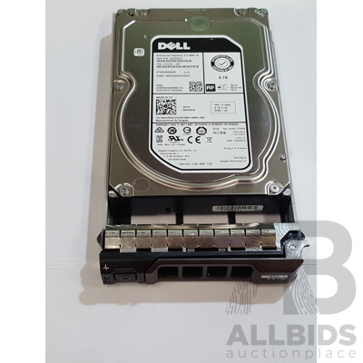 Dell (ST6000NM0095) Enterprise 6TB SAS 12Gbps 7.2K 3.5-Inch Hard Drive